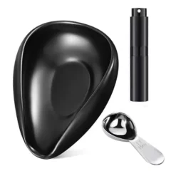 Matgrupper>Kaffeböna Doseringskopp Sked och Flaskset, svart