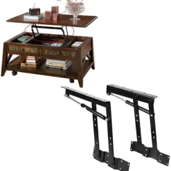 Soffbord>Kaffebordsgångjärn Fällbart Lyft Upp Mekanism Lyft Upp Fjäder 1 Par