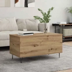 vidaXL Kistor & Koffertar>Kaffeebord artisan ek 90 x 44.5 x 45 cm Konstruerat trä
