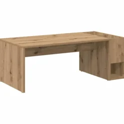 vidaXL Soffbord>Kaffeebord Artisan Ek 101,5 x 50 x 37 cm Konstruerat trä