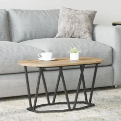 vidaXL Soffbord>Kaffeebord Artisan Ek 80 x 40 x 40.5 cm