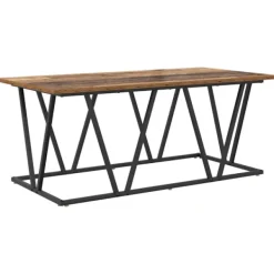 vidaXL Soffbord>Kaffeebord Gammalt trä 100 x 50 x 40 cm