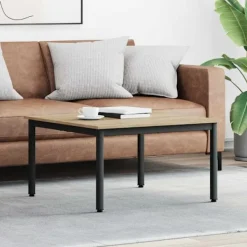 vidaXL Soffbord>Kaffeebord Sonoma 80 x 80 x 45 cm Konstruerat trä