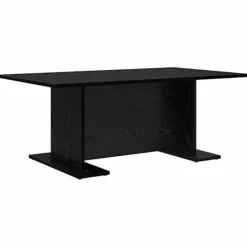 vidaXL Soffbord>Kaffeebord Svart ek 103.5 x 60 x 40 cm Konstruerat trä