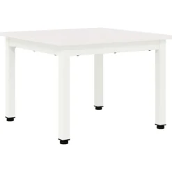 vidaXL Soffbord>Kaffeebord Vit 50 x 50 x 36 cm Massiv furu