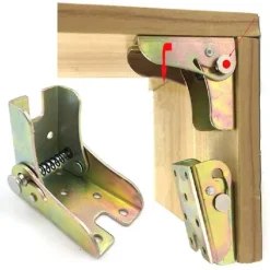 Soffbord>Kallvalsade hopfällbara bordben i stål, 2 stycken