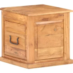 vidaXL Kistor & Koffertar>Kista 40x40x40 cm massivt akaciaträ