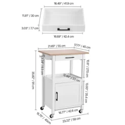 DUOKU Köksö>Köksö - - Modell YS252252 - 55x45 cm - Centralö - Låda och Krok
