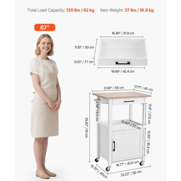 DUOKU Köksö>Köksö - - Modell YS252252 - 55x45 cm - Centralö - Låda och Krok