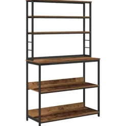 vidaXL Köksö>Köks hylla Gammalt trä 100 x 40 x 168 cm Konstruerat trä