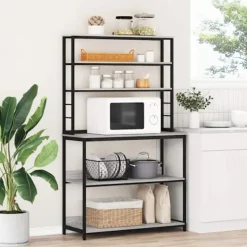 vidaXL Köksö>Köks hylla Grå Sonoma 100 x 40 x 168 cm Konstruerat trä