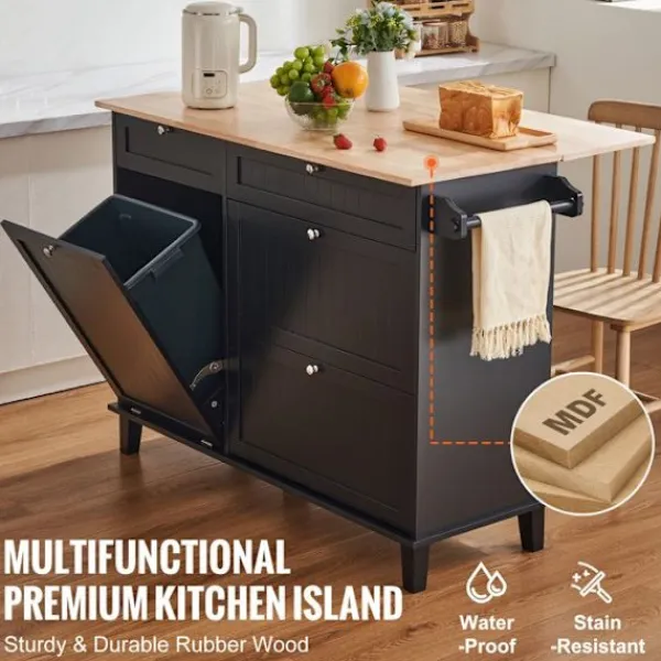 DUOKU Köksö>Köksoffbord - - SR231333 - - Förvaring 10 Gallons - Samtida stil