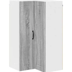 vidaXL Skåp>Köksskåp Grå Sonoma 57 x 57 x 100 cm Konstruerat trä