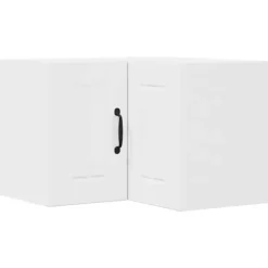 vidaXL Skåp>Köksskåp Högblanka vita 57 x 57 x 40 cm Konstruerat trä