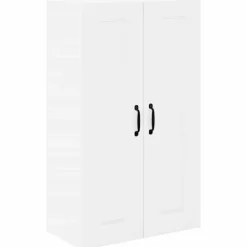 vidaXL Skåp>Köksskåp Kalmar Högblanka vita 60 x 31 x 100 cm Konstruerat trä