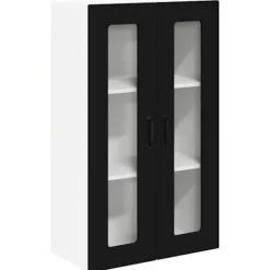 vidaXL Skåp>Köksskåp Kalmar Svart 60 x 31 x 100 cm Konstruerat trä