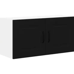 vidaXL Skåp>Köksskåp Kalmar Svart 80 x 31 x 40 cm Konstruerat trä