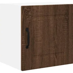 vidaXL Skåp>Köksskåp med hylla Brun Ek 40 x 31 x 40 cm Konstruerat trä