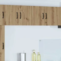 vidaXL Skåp>Kökväggsskåp 2 pcs Artisan Ek 60 x 31 x 40 cm Konstruerat trä