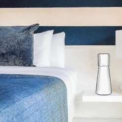 Matgrupper>Klar Sängkaraffset med Glas för Sovrum Nattduksbord, Karaff med G -Sy