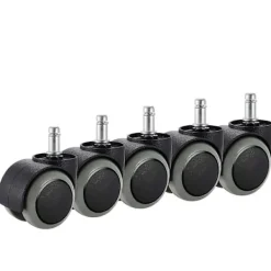 EURL Kontorsmöbler>Kontorsstol Hjul, 5-pack, Passar IKEA Stol (10mm x 22mm) Kraftfull{EE}