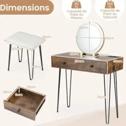 COSTWAY Sminkbord><noscript><img width=