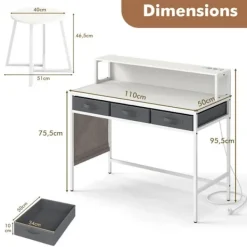 COSTWAY Sminkbord><noscript><img width=