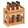 B2X Hyllor>Kryddhylla i bambu med 2 hyllor