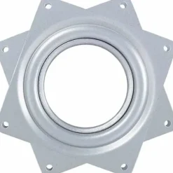Balkongmöbler>Kulspelsvridplatta, Vridplatta, Vridbas, 360 Roterande platta, Fyrkantig metallvridning, 4 tum