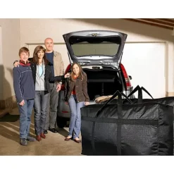 Kistor & Koffertar>190L Extra Stor Flyttväska i Kraftig Mörkblå 190L