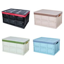 Kistor & Koffertar>28L Klädförvaringslåda Bilbagageutrymme Förvaringslåda Stor Kapacitet Förvaringslåda Organizer Förvaringsväska