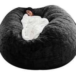 KOOLMEI Sittsäckar>Lazy Sofa Bean Bag Bean Bag Cover Stolkudde (endast cover , inga fyllmedel) 150*75CM