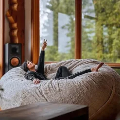 KOOLMEI Sittsäckar>Lazy Sofa Bean Bag Bean Bag Cover Stolkudde (endast cover , inga fyllmedel) 150*75CM