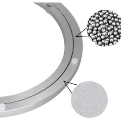 Småbord>Lazy Susan Snurrplatta Rotationslager för Matbord (12 tum)