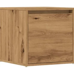 vidaXL Pallar>Lådlåda hantverksmässig ek 40,5x40x40 cm konstruerat trä