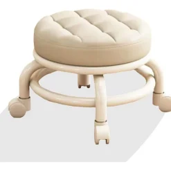 Holocky Pallar>Låg Rullande Pall med 360° Universalhjul