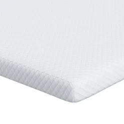 vidaXL Sängar>Madrasskydd Vit 90 x 200 cm Jacquard tyg