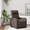 vidaXL Fåtöljer>Massagefåtölj brun konstläder