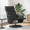 vidaXL Fåtöljer>Massagefåtölj Svart 71 x 90 x 105 cm Konstläder