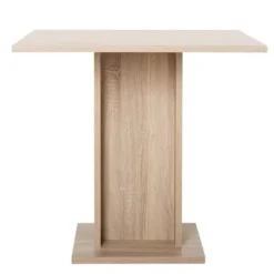 Matbord>Matbord för 2 till 4 personer - Fyrkantigt - Klassisk - Ekdekor - GUSTAVE - L 80 x B 80 cm