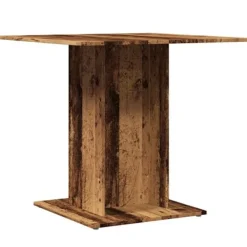 vidaXL Matbord>Matbord åldrat trä 80x80x75 cm konstruerat trä