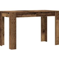 vidaXL Matbord>Matbord åldrat trä 120x60x76 cm konstruerat trä
