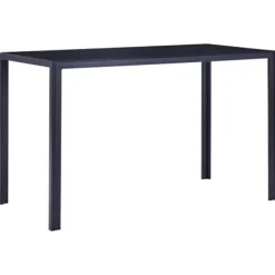 vidaXL Matgrupper>Matbord och stolar 7 delar cappuccino