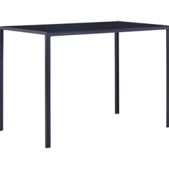 vidaXL Matgrupper>Matbord och stolar 5 delar vinröd