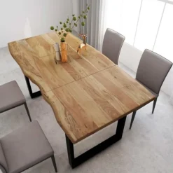 vidaXL Matbord>Matbord 180x90x76 cm massivt akaciaträ