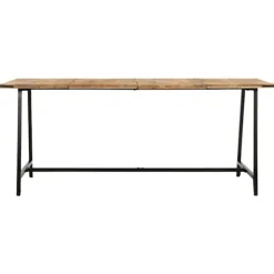 vidaXL Matbord>Matbord 180x90x75 cm massivt mangoträ