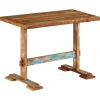 vidaXL Matbord>Matbord 110x55x78 cm massivt återvunnet trä