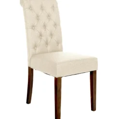 BellaFurn Stolar>Matsalstol Velvet - Matsstol - Hög sittplatskomfort, underhåll - vänlig polyester | Färg: Crème | Material: damm