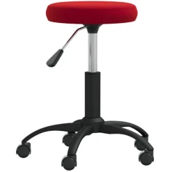 vidaXL Pallar>Matstol vinröd sammet