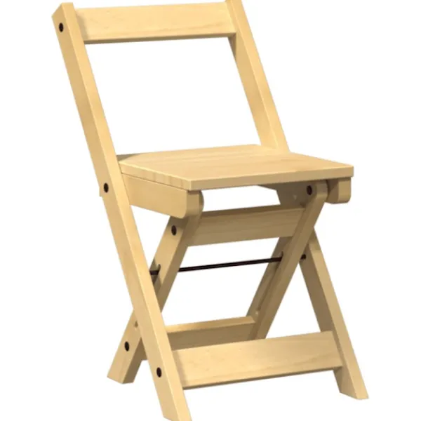 vidaXL Matgrupper>Matstolar hopfällbara 4 st Corona vaxbrun massiv furu